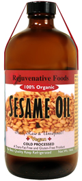 Sesame Seed Oil Bottle